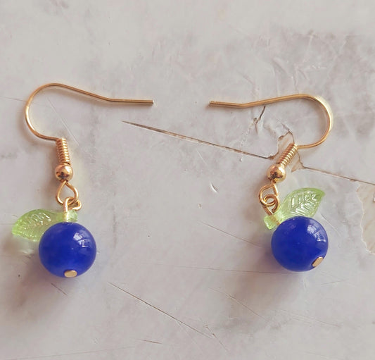 Blueberry earrings