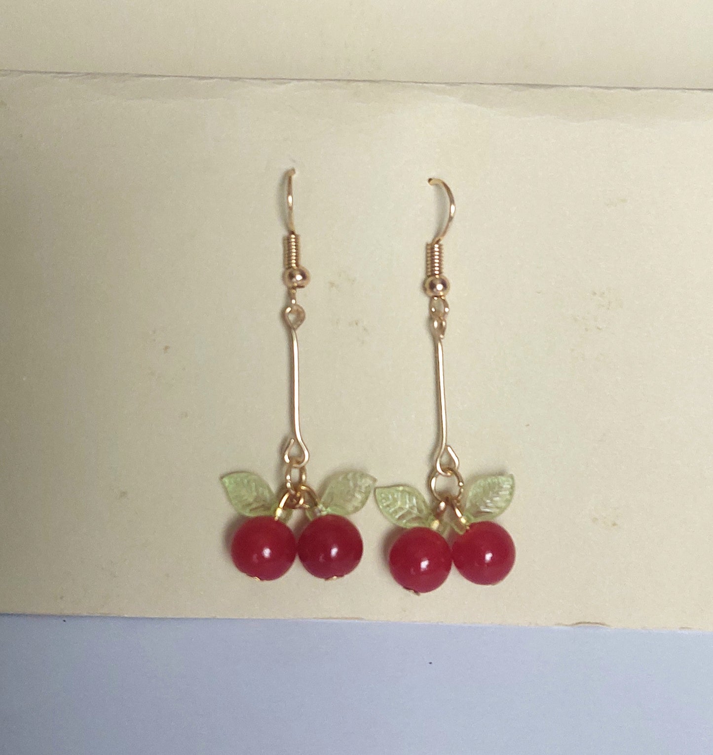 Cherry earrings