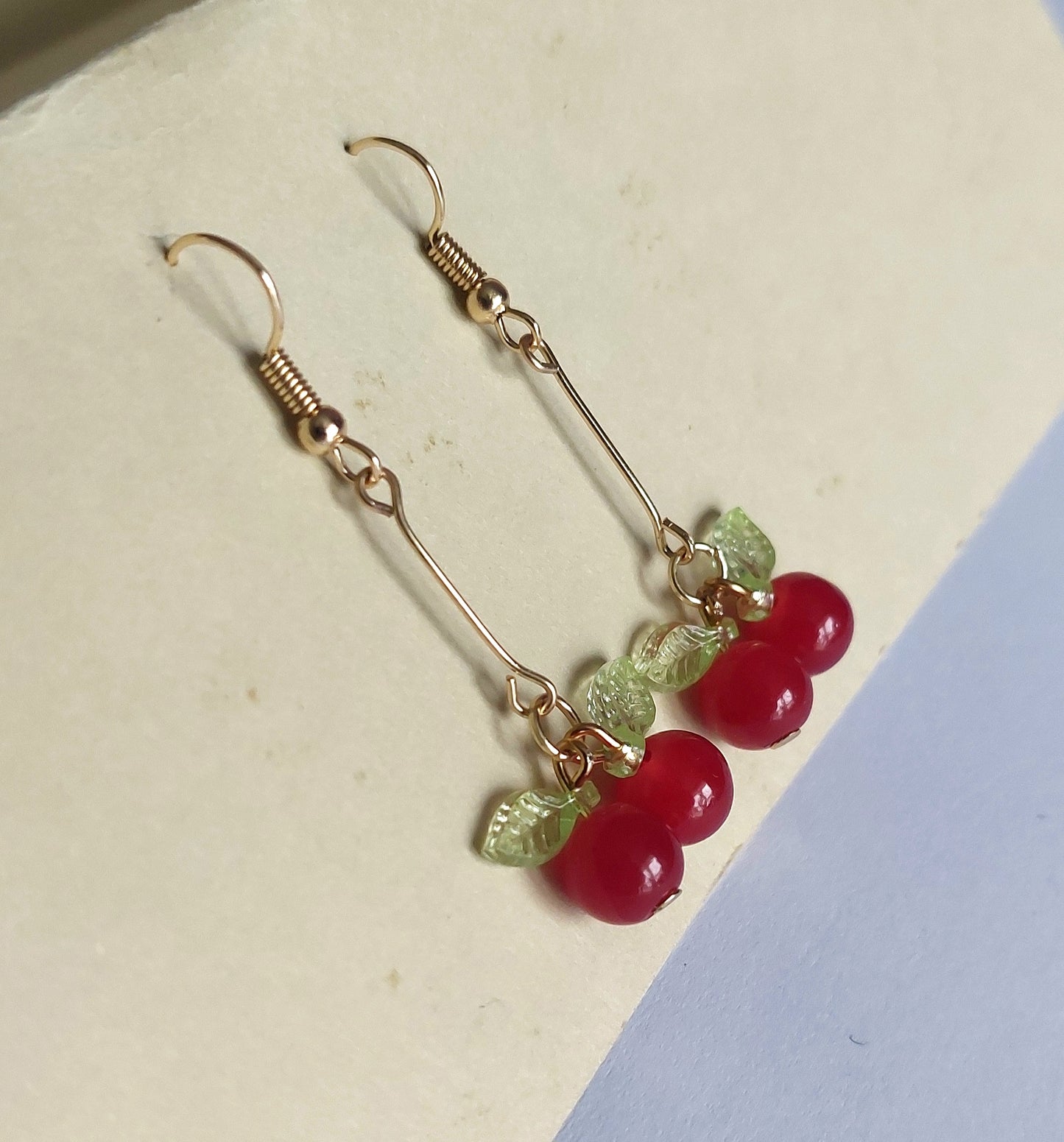 Cherry earrings